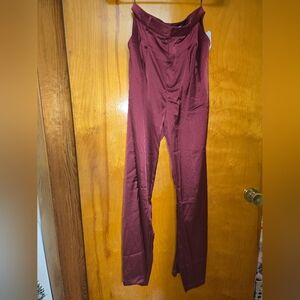 NEW ALTAR'D STATE Elegant Burgundy Women's Pants, XS